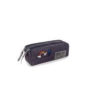 Penalas-pieštukinė su užtrauktukais CoolPack EDGE SPARKLING BADGES GREY, dviejų skyrių