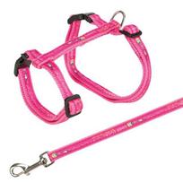 TRIXIE kačių petnešos su pavadėliu XXL 34-57 cm, 13 mm, 1.2 m