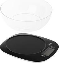 Adler Kitchen Scale with a bowl | MS 3179b | Graduation 1 g | Display type LCD | Black