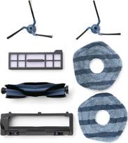 Anker Eufy | Replacement Parts Kit for eufy X10 Pro Omni Robot Vacuum, Roller Brush with Bristles and Rubber, Brush Guard, 2 Side Brushes, Washable Filter, and 2 Mop Cloths