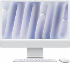 Apple iMac 24 inch: M4 10/10, 24GB, 512GB SSD - Silver