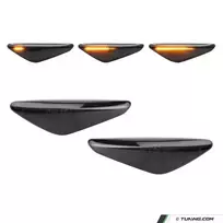 LED dinaminiai posūkiai ant sparnų, komplektas skirtas BMW E70 X5 / E71 X6 / F25 X3