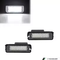 LED numerių apšvietimo komplektas skirtas VW Passat B6 sedan (05-10)