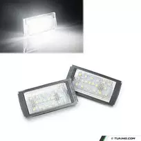 LED Numerių Apšvietimas, komplektas skirtas BMW E46 Coupe / Cabrio pre-facelift (99-03)