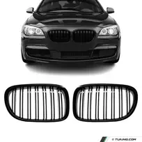 Performance priekinės grotelės, komplektas skirtas BMW F01 / F02, dvigubos, juodos blizgios