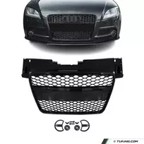 RS išvaizdos priekinės Grotelės skirtos Audi TT (06-14), juodos blizgios