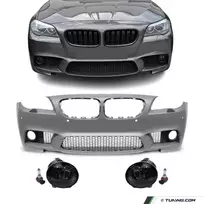 M5 stiliaus Priekinis Bamperis skirtas BMW F10 / F11 PRE-LCI (10-13), su tamsintais priešrūkiniais