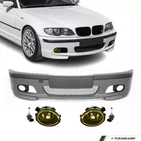 M-Tech 2 Priekinis Bamperis, skirtas BMW E46 sedan / touring (98-05), su geltonais priešrūkiniais