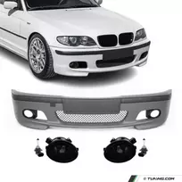 M-Tech 2 Priekinis Bamperis, skirtas BMW E46 sedan / touring (98-05), su tamsintais priešrūkiniais