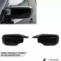 M look Veidrodėlių Dangteliai, komplektas skirtas BMW E39 (95-04), juodi blizgūs, 2K COAT