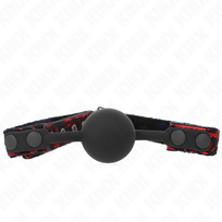 KINK - SCANDAL SILICONE BALL 4 CM GAG