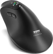 Port Connect Mouse | ERGO AUDITOR | Wireless | Bluetooth, 2.4 GHz | Black