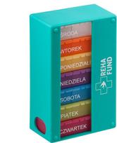 Reha Fund Weekly Pill Box for 3 Times a Day RF-356 REHAFUND