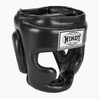Bokso šalmas WINDY Genuine Leather black
