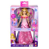 Lėlė Mattel Disney Princess Transforming Aurora JLK24, 30 cm, rožinė sp.