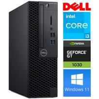 Stacionarus kompiuteris Dell RM71830, atnaujintas Intel Core i3-9100, DDR4 16GB, SSD 256GB, Nvidia GeForce GT1030 2GB GDDR5, Windows 11 Pro OptiPlex 3070 SFF