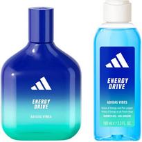 Dovanų komplektas vyrams Adidas Vibes Energy Drive, 2 vnt.