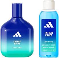 Dovanų komplektas vyrams Adidas Vibes Energy Drive, 2 vnt.