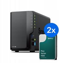Failų serveris Synology Synology DS225+ /24T | 2 lizdų NAS serveris su 24TB bendros talpos diskais, Tower | DS225+-24T-10-2 | 5907772509357