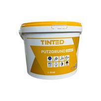 TINTED PUTZGRUND. Dispersinis kvarcinis potinkinis gruntas silikoniniams, akriliniams ir mozaikiniams tinkams. Spalva T01, 15 kg