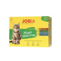 JosiCat Multipack Sauce Mixed konservuotas pašaras katėms 4x12x85 g, 4x12x85 g