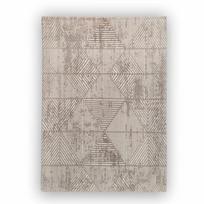 3D trikampis modernus kilimas Leo&Alex kilimai Anett 200 x 290 cm smėlio spalvos
