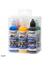 Creall window vitražinių dažų rinkinys 6x80ml