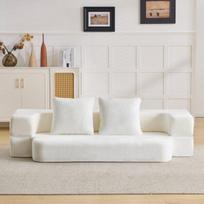 Dvivietė sofa-lova, aukšto tankio putos, be surinkimo, 1 vnt