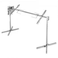 Rotisserie grilis, 174x53.5x86 cm, nerūdijantis plienas