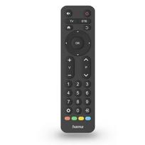 Išmaniojo (Smart TV) ir televizoriaus priedas Cita datorprece Hama UNIVERSAL TV REMOTE CONTROL 2in1 LARGE BUTTONS Black 4047443532282 4047443532282 (4047443532282)