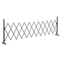 Sodo tvorelė ištraukiama 35-300 cm, aliumininė, tamsiai ruda, aukštis 103,5 cm