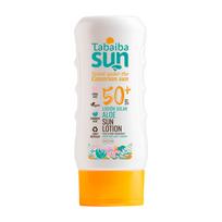 TABAIBA SUN SPF50+ ALOE veido ir kūno apsauginis losjonas nuo saulės, 200 ml