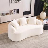 Modulinė sofa, 2 vietų, Chenille audinys, be montavimo, 1 vnt