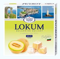 Bulgariško meliono skonio lokum 170g, 170 g