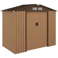 Metalinis sodo namelis, plienas, 213x130x185 cm, 1 vnt