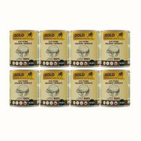 IRONpet Gold Dog Pork cut muscle kiaulienos raumens konservai šunims 800gx8vnt
