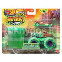 HOT WHEELS MONSTER TRUCKS MUTANT CHAOS džipas su slaimu (JMV37)