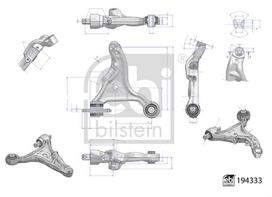FEBI BILSTEIN Pakabos svirtis 194333