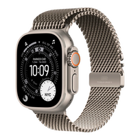 Apple Watch Ultra 3 49mm Titanium (Titanium Milanese Strap S)