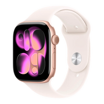 Apple Watch Series 11 46mm 5G Gold (Light Pink Rubber Strap S-M)