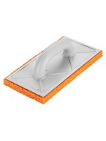 Mentelė NEO su gumine kempine, 18 mm storio, 280 x 140 mm, plastikinė rankena