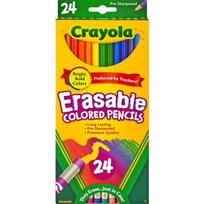Crayola trinamų spalvotų pieštukų rinkinys, 24 spalvos
