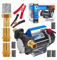 Geko Naftos siurblys G00962 12V, 300W, 50l/min, 2900aps./min, 1.3bar, 3/4", iki 3m siurbimas, ON/OFF jungiklis