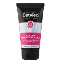 Garbanotų plaukų kremas Jerome Russell Bstyled Air Dry Wave & Curl Cream, 150 ml