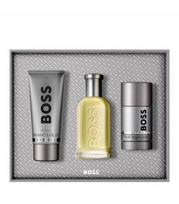 Rinkinys Hugo Boss Boss Bottled vyrams: tualetinis vanduo, 100 ml + pieštukinis dezodorantas, 75 ml + dušo želė, 100 ml