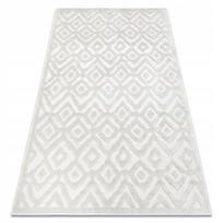 Santo 80x150 cm plokščio audimo kilimas su rombais
