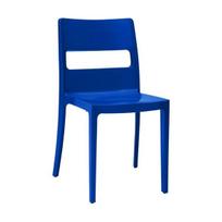 Sodo kėdė SCAB Design Sai, plastikinė, tamsiai mėlyna