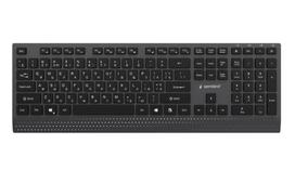 Gembird KB-MCH-06-CYRL Slim wired multimedia keyboard with Type-C adapter, Cyrillic layout, black