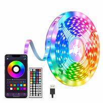 USB LED juosta su nuotolinio valdymo pultu, 44 klavišai
