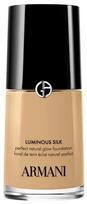Skystas makiažo pagrindas Giorgio Armani Luminous Silk, 5.3 light medium - neutral olive, 30 ml